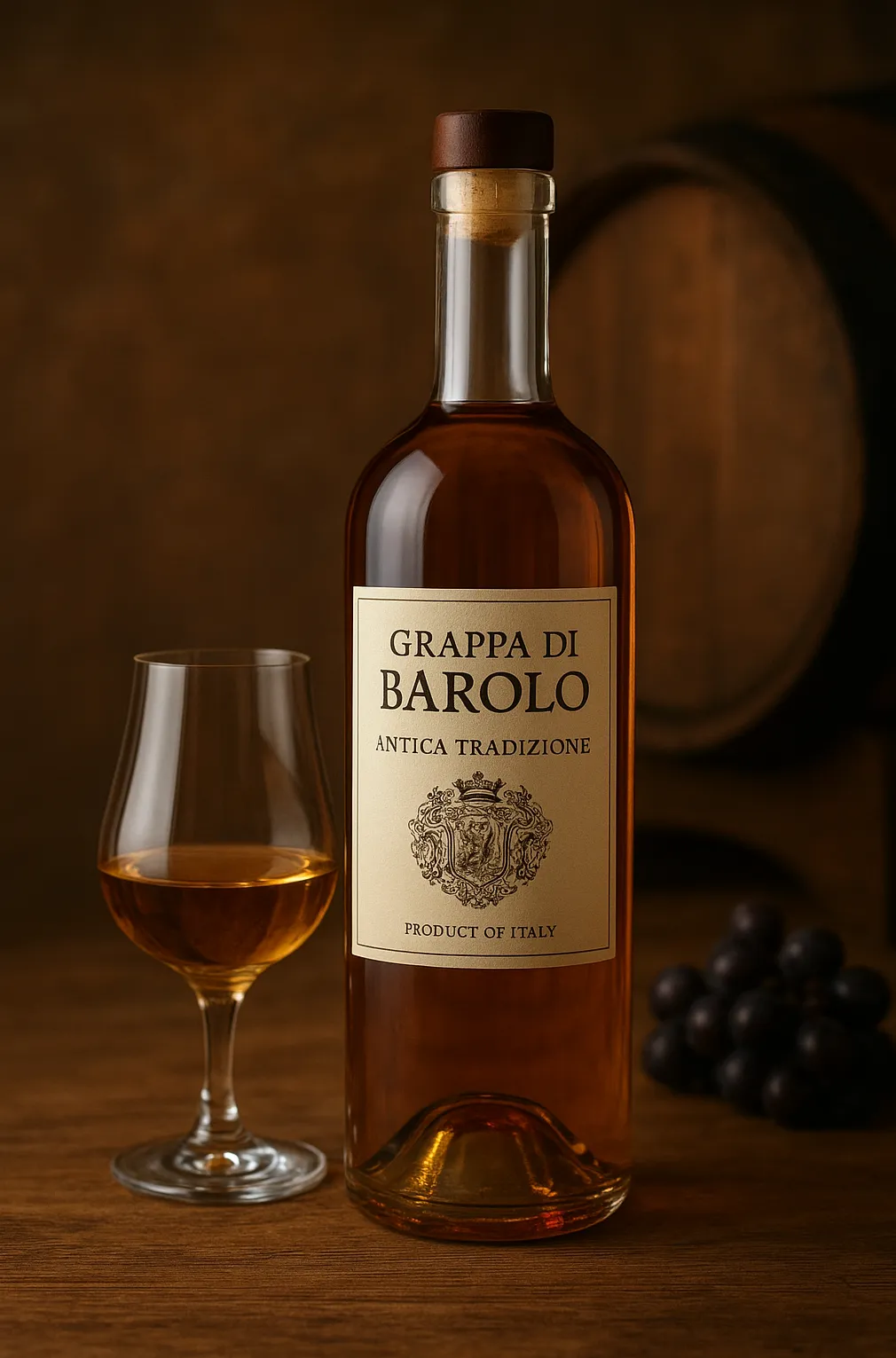 Изображение публикации "Grappa di Barolo Antica Tradizione: возвращение легенды Пьемонта" 