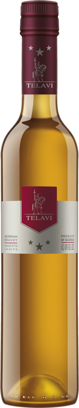 Изображение товара Телави 3 Звезды 0.5 л.