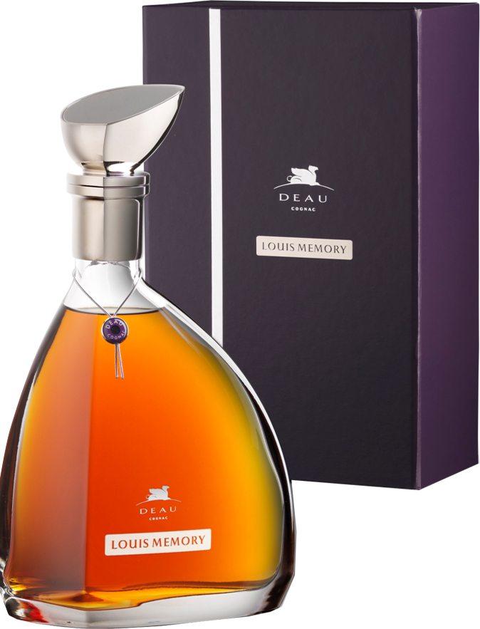 Изображение товара DEAU LOUIS MEMORY COGNAC HORS D`AGE в подарочной упаковке 0.7 л.