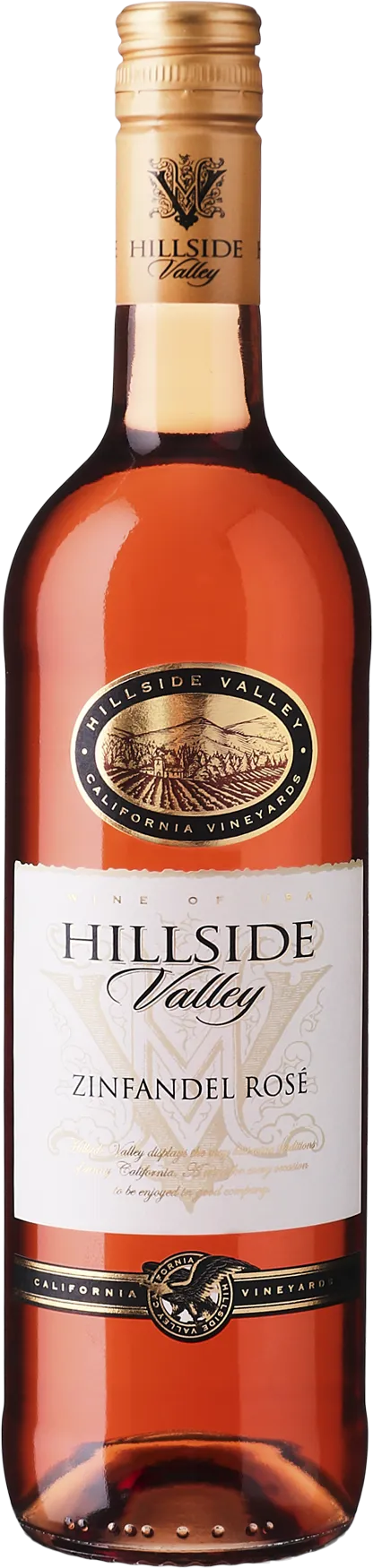 Изображение товара Zinfandel Rose, "Hillside Valeey",  Taster Wine 0.75 л.