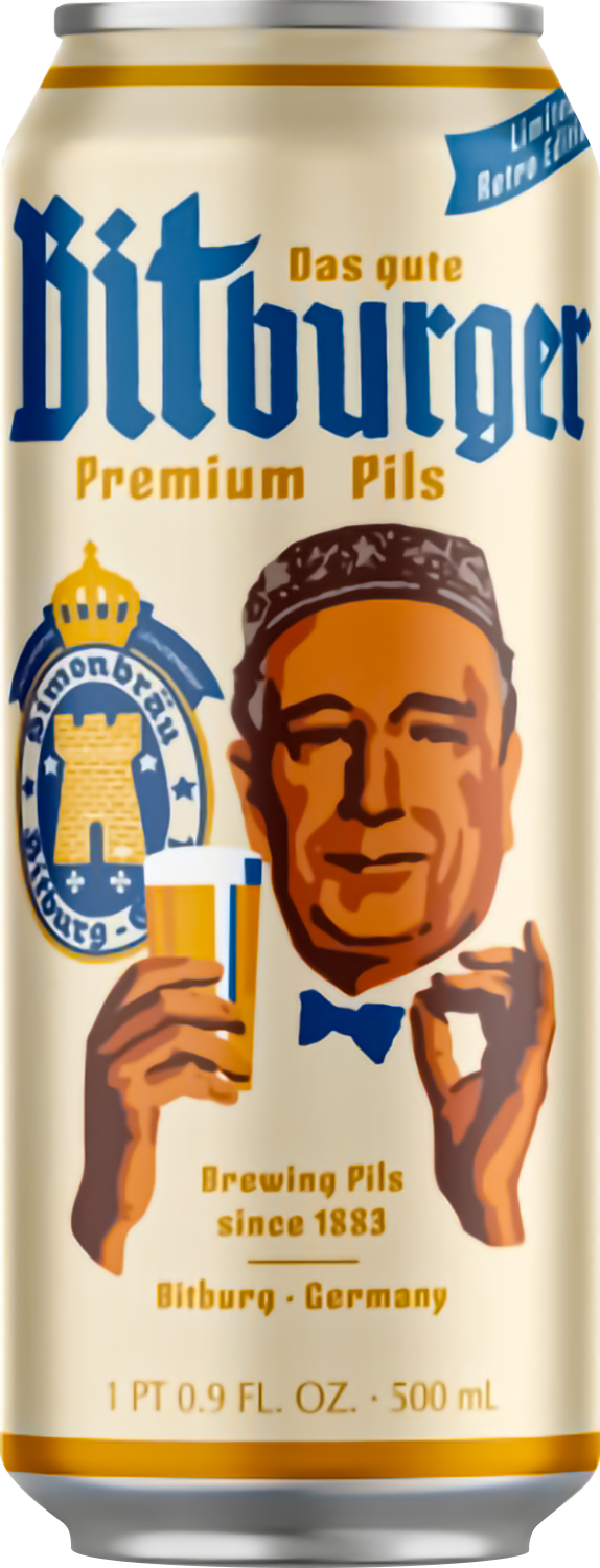 Изображение товара Bitburger Retro  0.5 л.