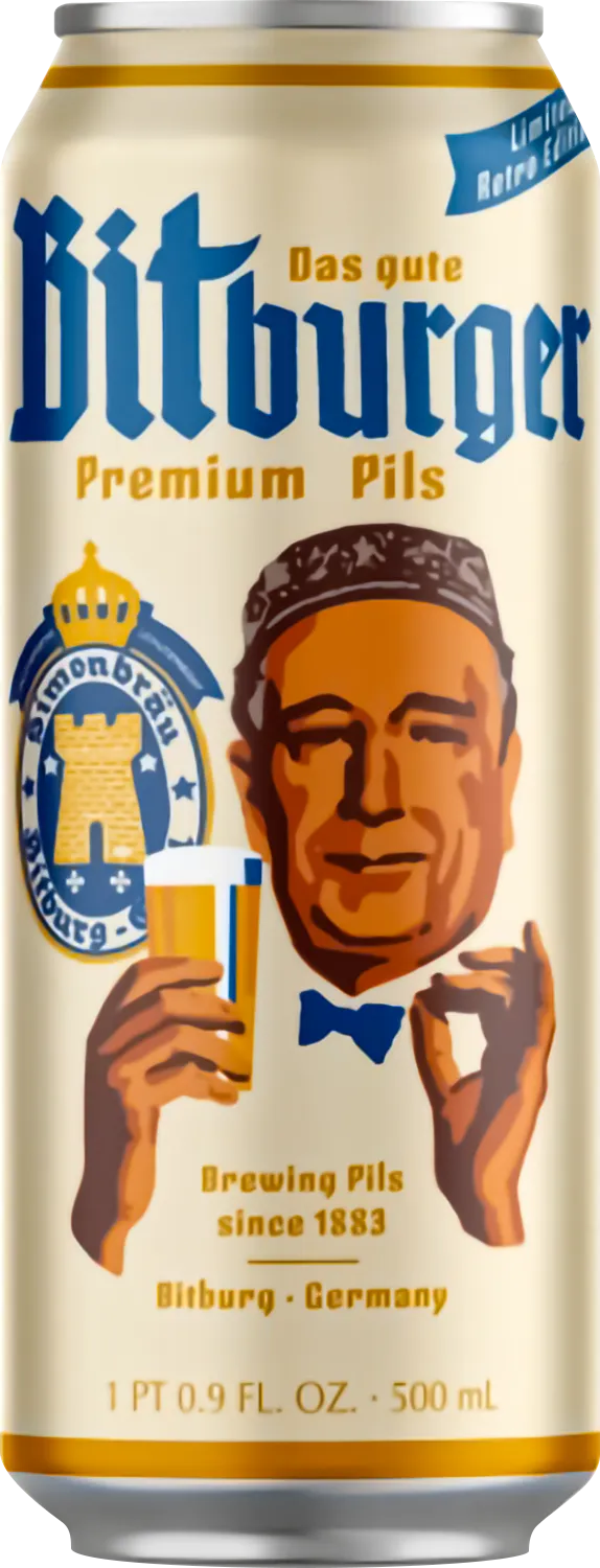 Изображение товара Bitburger Retro  0.5 л.