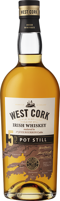 Изображение товара West Cork 5YO Potstill 0.7 л.