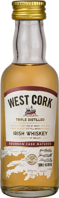 Изображение товара West Cork Bourbon Cask 0.05 л.