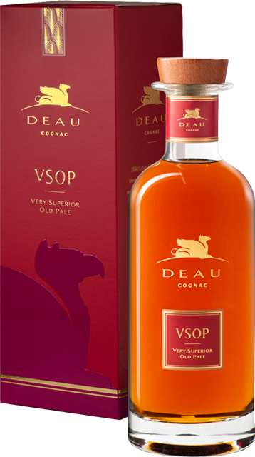 Изображение товара DEAU COGNAC VSOP в подарочной упаковке 0.7 л.