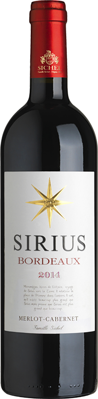 Изображение товара Sichel, "Sirius" Rouge 0.75 л.