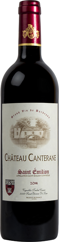 Изображение товара Chateau Canterane Saint-Emilion AOC 0.75 л.