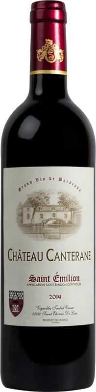 Изображение товара Chateau Canterane Saint-Emilion AOC 0.75 л.