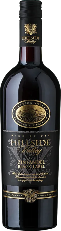 Изображение товара Zinfandel Black Label, "Hillside Valeey",  Taster Wine 0.75 л.