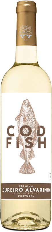 Изображение товара "Codfish", Loureiro-Alvarinho, Vinho Verde DOC 0.75 л.