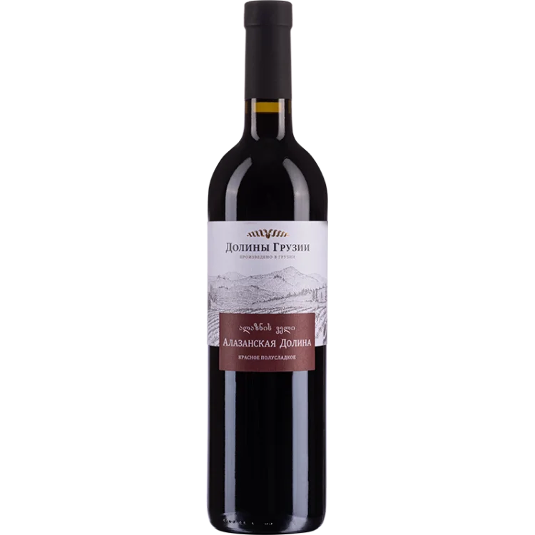 Изображение товара Алазанская долина красное 0.75 л.