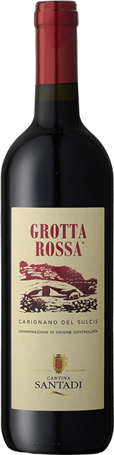 Изображение товара Grotta Rossa, Cantina Santadi, Carignano del Sulcis DOC 0.75 л.
