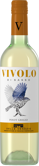 Изображение товара Vivolo di Sasso Pinot Grigio, Botter, Veneto 0.75 л.