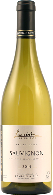 Изображение товара Sauvignon Blanc, Vin de Pays d’oc, Lamblin & Fils 0.75 л.