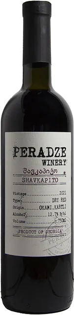 Изображение товара Shavkapito, Peradze Winery 0.75 л.