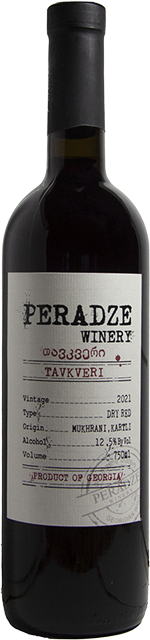 Изображение товара Tavkveri, Peradze Winery 0.75 л.