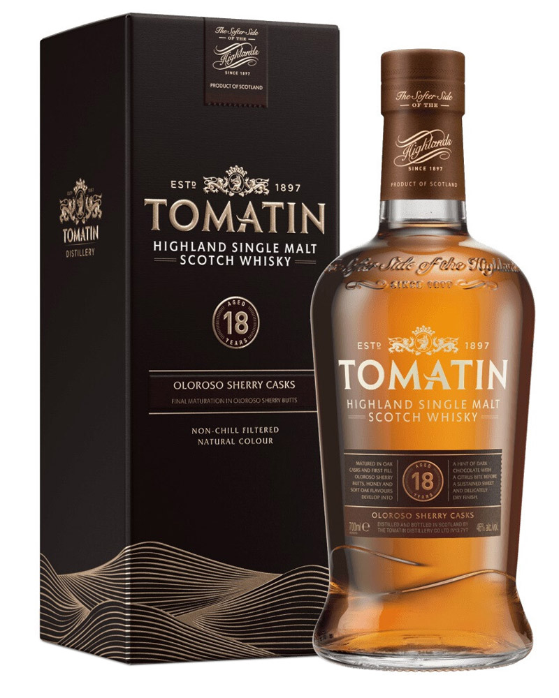 Изображение товара Tomatin 18 Y.O. 0.7 л.