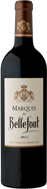 Изображение товара Marquis de Bellefont, AOC Saint Emilion Grand Cru 0.75 л.