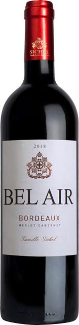 Изображение товара Bel Air, AOC Bordeaux Rouge 0.75 л.