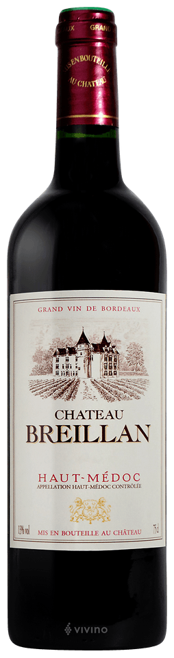 Изображение товара Château Breillan Haut-Médoc 2018 0.75 л.