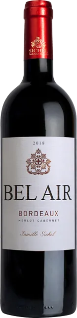 Изображение товара Bel Air, AOC Bordeaux Rouge 0.75 л.