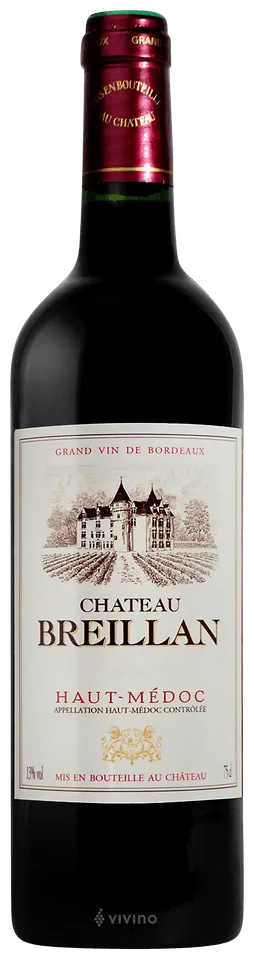 Изображение товара Château Breillan Haut-Médoc 2018 0.75 л.