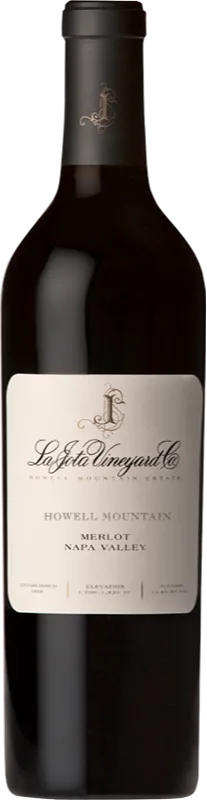 Изображение товара LA JOTA MERLOT NAPPA VALLEY Howell Mountain 0.75 л.