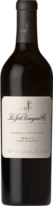 Изображение товара LA JOTA MERLOT NAPPA VALLEY Howell Mountain 0.75 л.