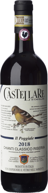 Изображение товара Chianti Classico Riserva Castellare di Castellina IL Poggiale 2018 0.75 л.