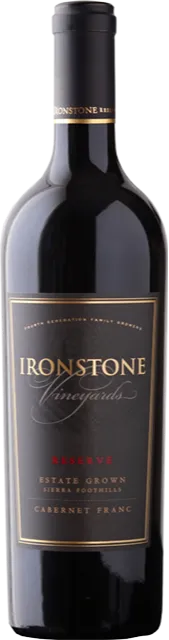Изображение товара Reserve Cabernet Franc, Ironstone Vineyards 0.75 л.
