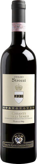 Изображение товара Chianti, Titolato Strozzi, Toscana Colli Senesi DOCG 0.375 л.