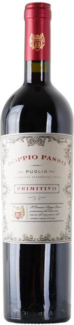 Изображение товара Primitivo, Doppio Passo, Puglia 0.75 л.