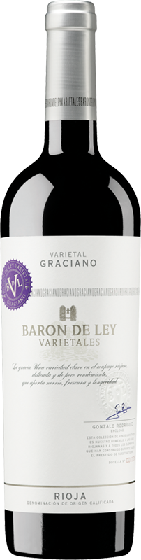 Изображение товара Baron de Ley, "Varietales" Graciano, Rioja DOC 0.75 л.
