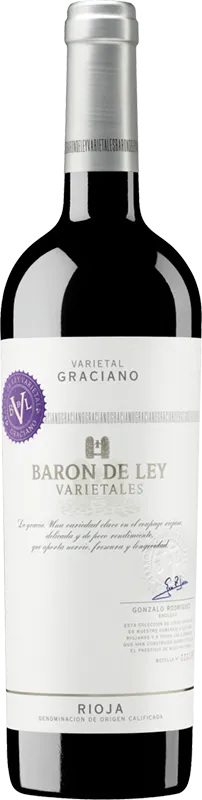 Изображение товара Baron de Ley, "Varietales" Graciano, Rioja DOC 0.75 л.