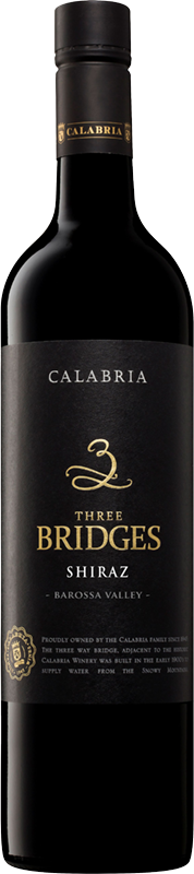 Изображение товара Calabria, Three Bridges Shiraz Barossa Valley  0.75 л.