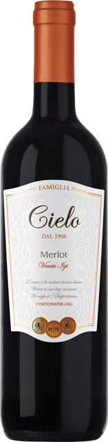 Изображение товара Merlot, Cielo e Terra, Veneto IGT 0.187 л.