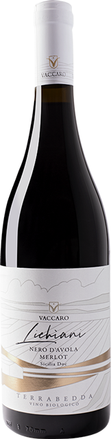 Изображение товара Lichiani Nero d'Avola-Merlot, Terrabedda, Vaccaro, Sicilia IGT 0.75 л.