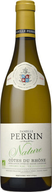 Изображение товара Nature Blanc, Famille Perrin, Cotes du Rhone 0.75 л.