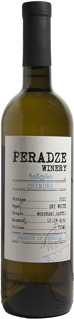 Изображение товара Chinuri, Peradze Winery 0.75 л.