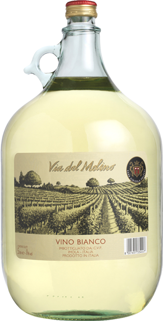 Изображение товара Via Del Molino White Semi-Sweet 5 л.