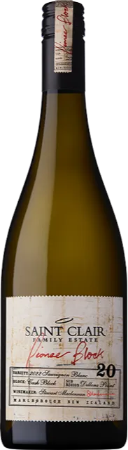 Изображение товара Pioneer Block 20, Sauvignon Blanc, Saint Clair 0.75 л.
