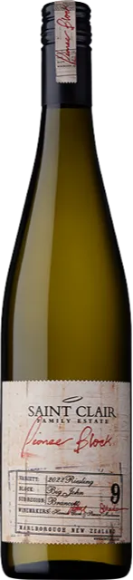 Изображение товара Pioneer Block 9, Riesling, Saint Clair 0.75 л.