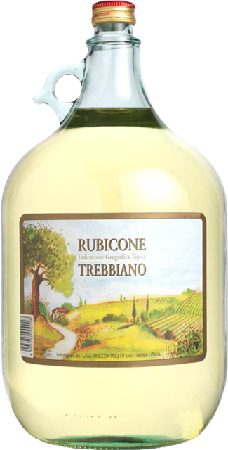 Изображение товара Trebbiano igt rubicone 5 л.