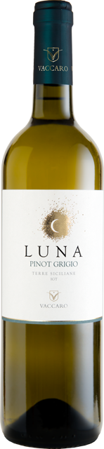 Изображение товара Pinot Grigio,  Luna, Vaccaro, Sicilia IGT 0.75 л.