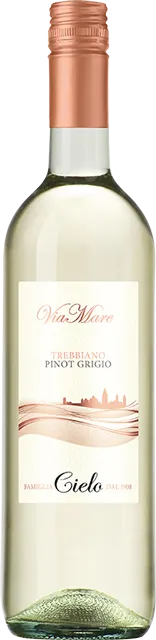 Изображение товара Via Mare, Trebbiano, Pinot Grigio, Cielo e Terra 0.75 л.