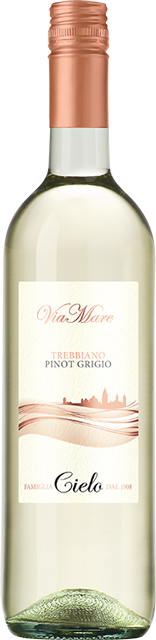 Изображение товара Via Mare, Trebbiano, Pinot Grigio, Cielo e Terra 0.75 л.