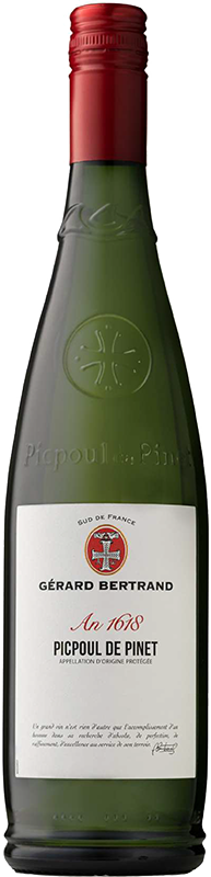 Изображение товара Picpoul de Pinet, «Héritage», Gérard Bertrand 0.75 л.