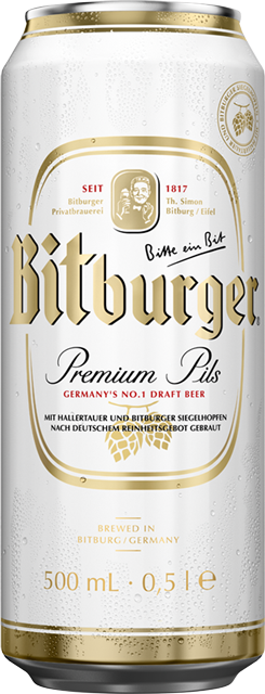 Изображение товара "Bitburger" Premium Pils 0.5 л.