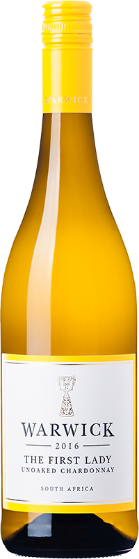 Изображение товара Warwick The First Lady Unoaked Chardonnay 0.75 л.