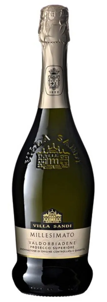 Изображение товара Prosecco, Millesimato, Valdobbiadene,  Superiore, Villa Sandi DOCG  Brut   0.75 л.
